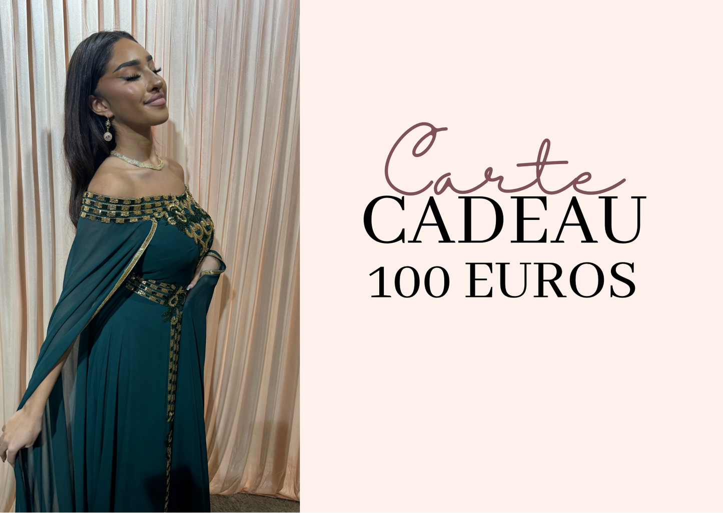 Carte Cadeau 10€ à 100€
