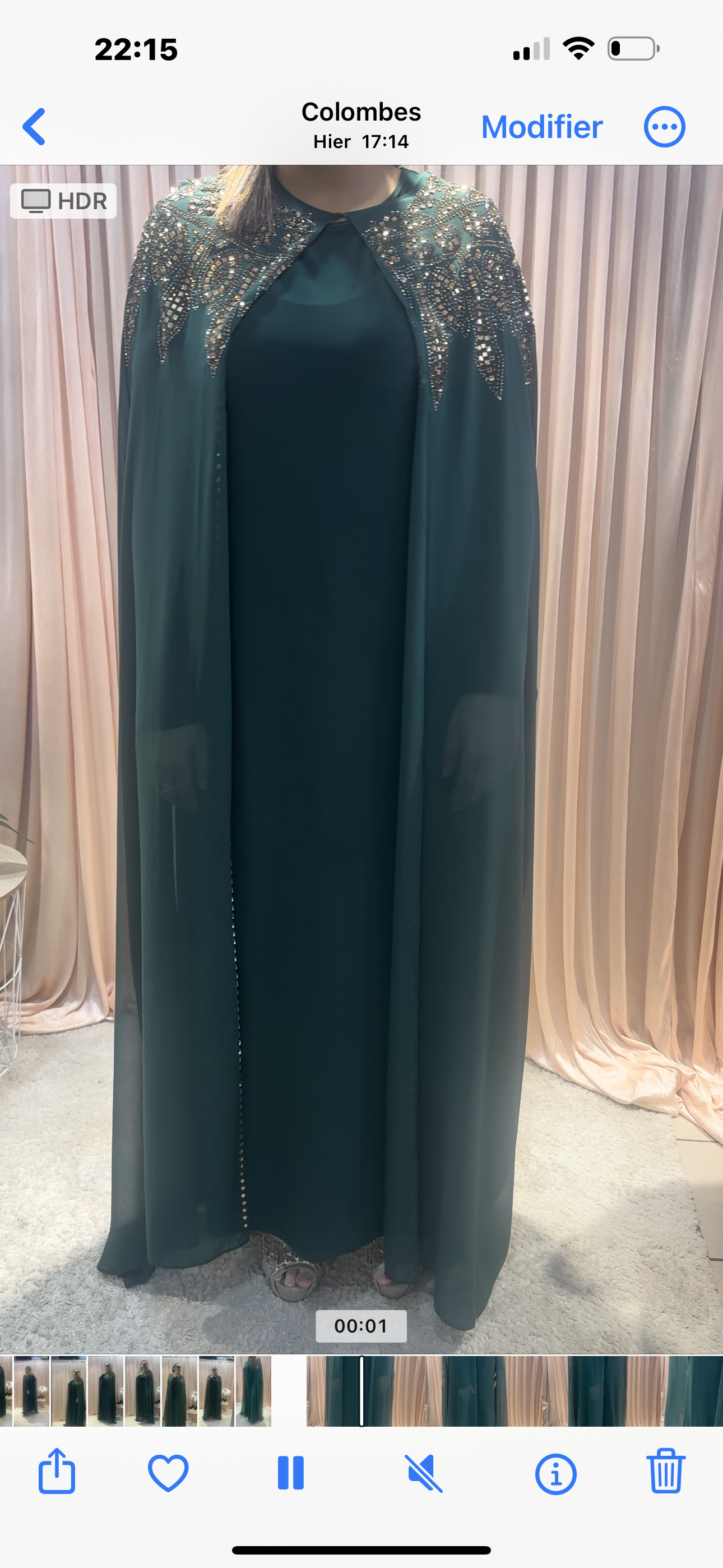 Abaya deux pièces Layan