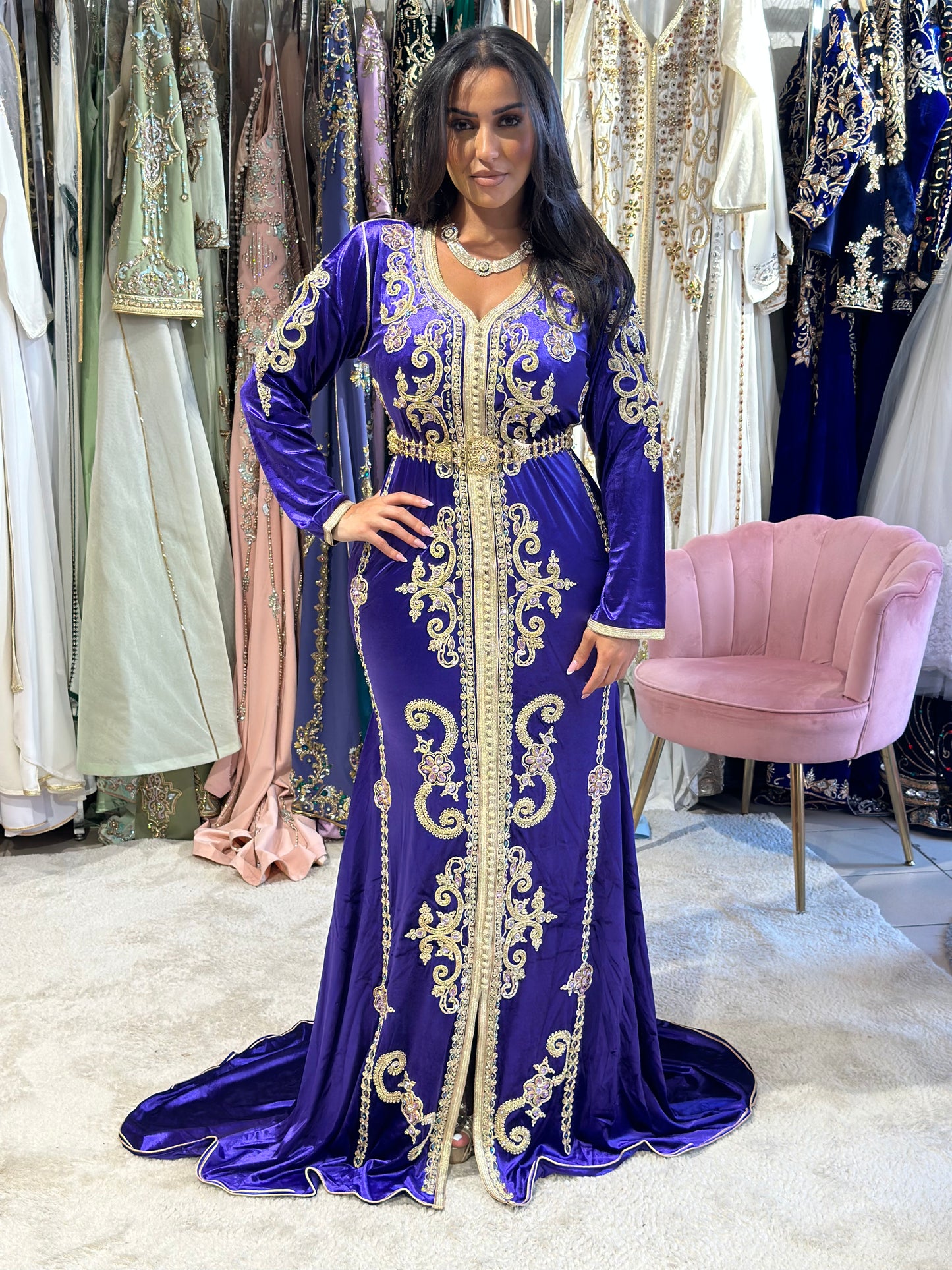 Caftan sirène Saoussane