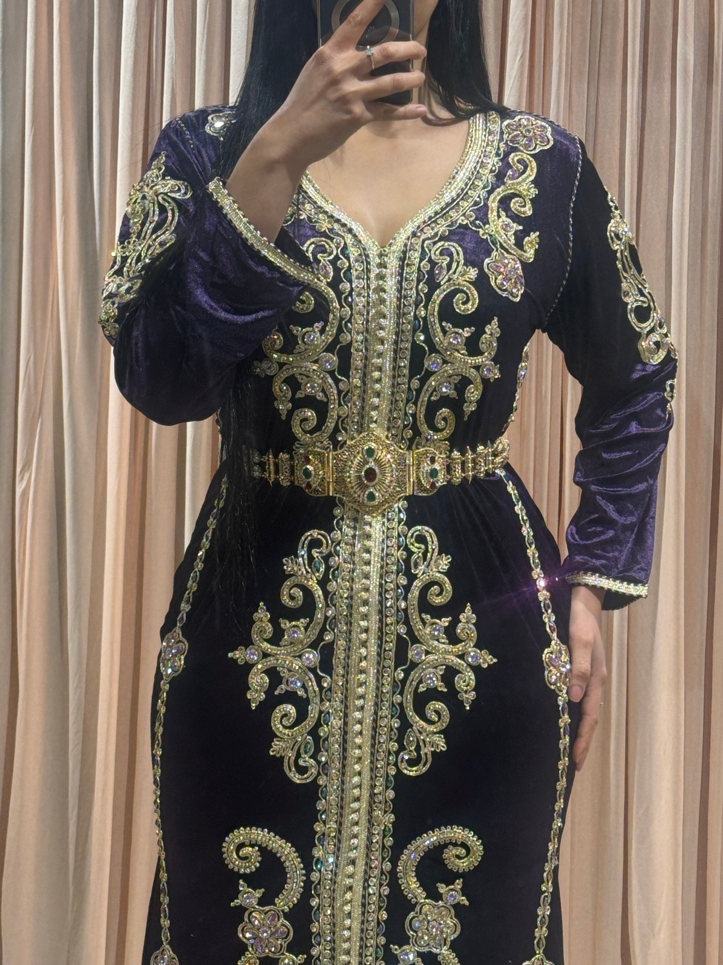 Caftan sirène Saoussane