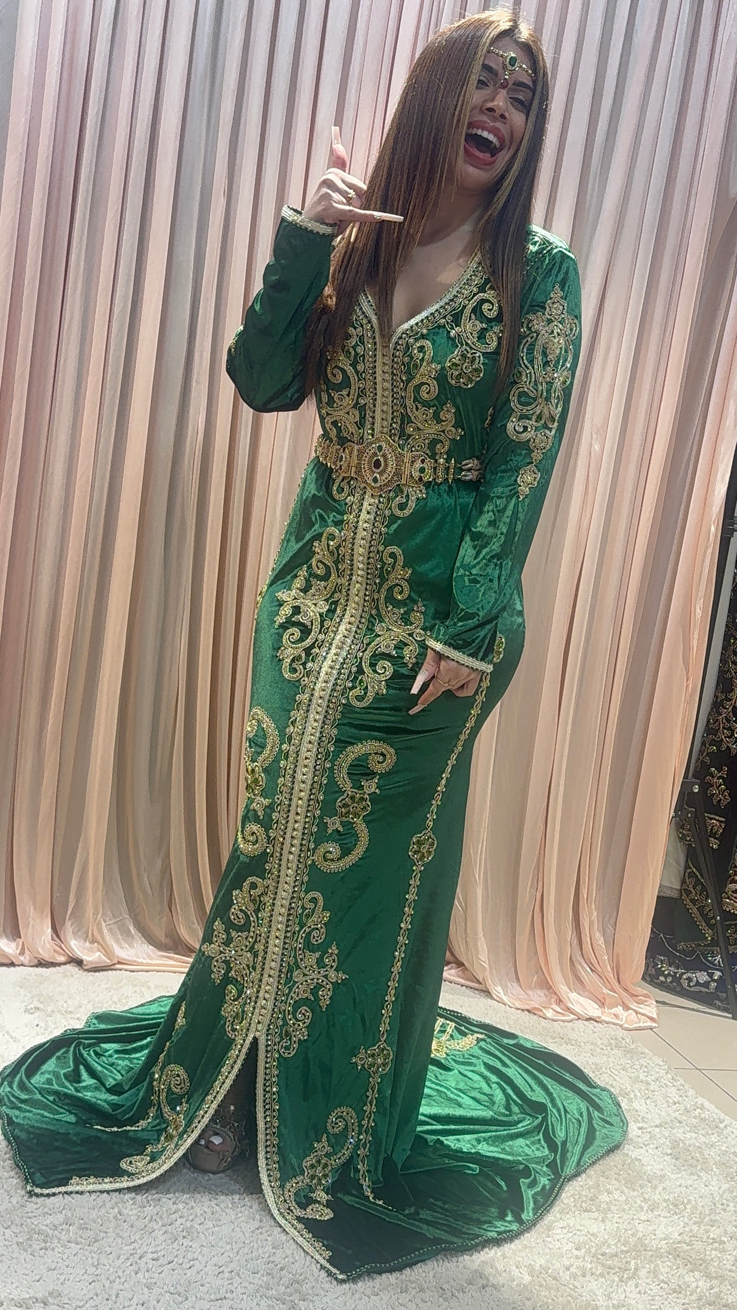Caftan sirène Saoussane