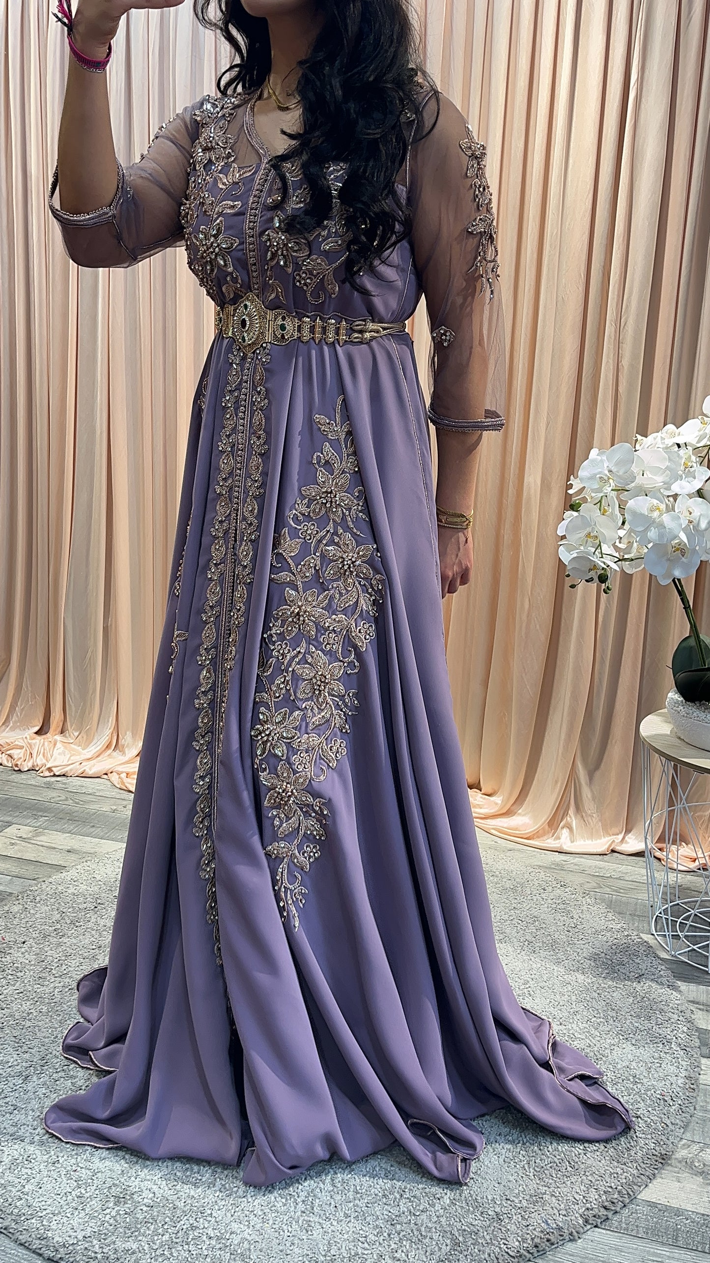 Caftan dora court