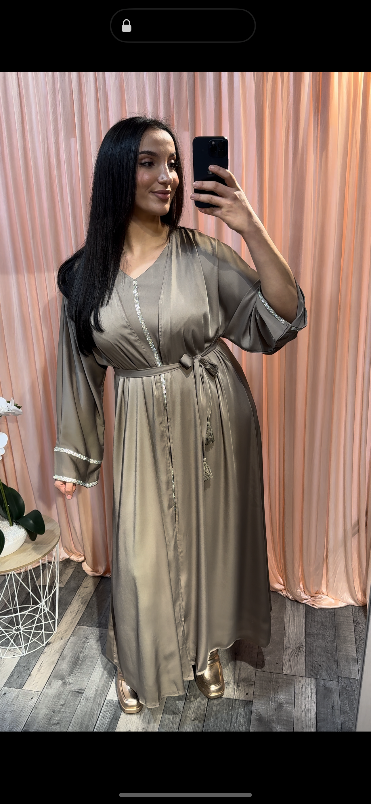 Abaya deux pièces