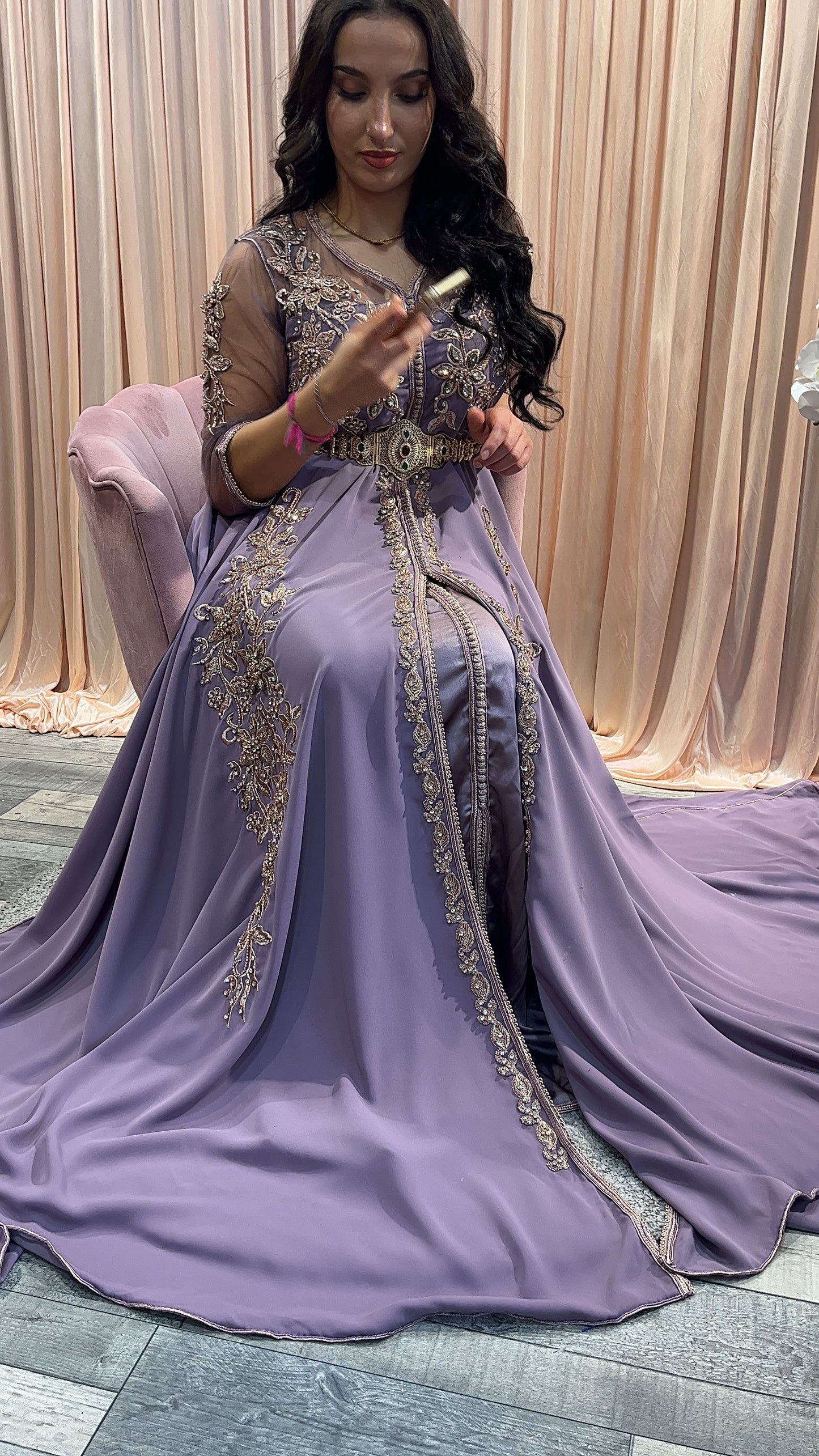 Caftan dora court