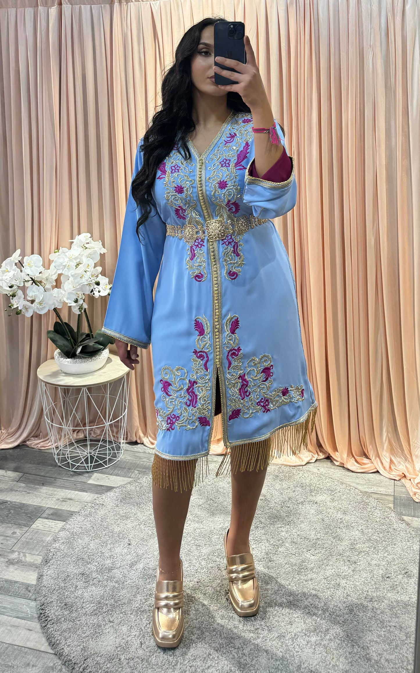 Caftan dora court
