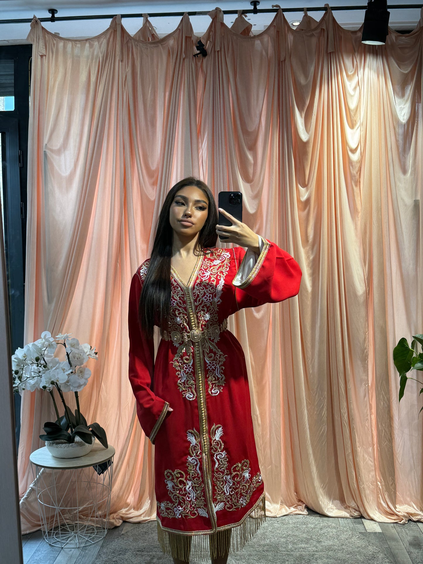 Caftan dora court