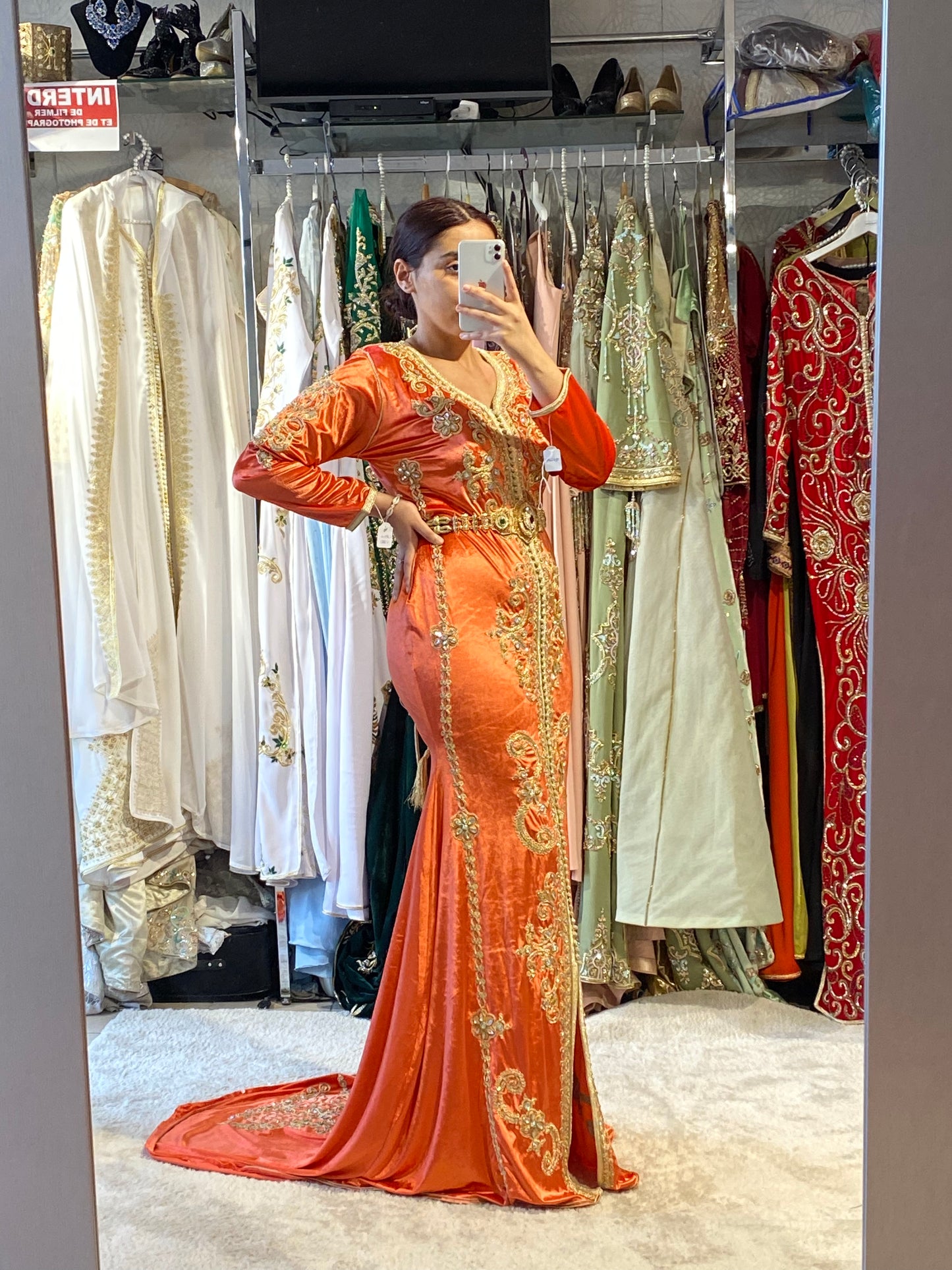 Caftan sirène Saoussane