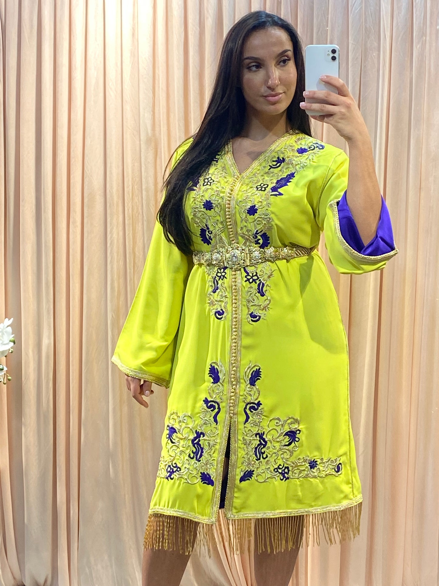 Caftan dora court