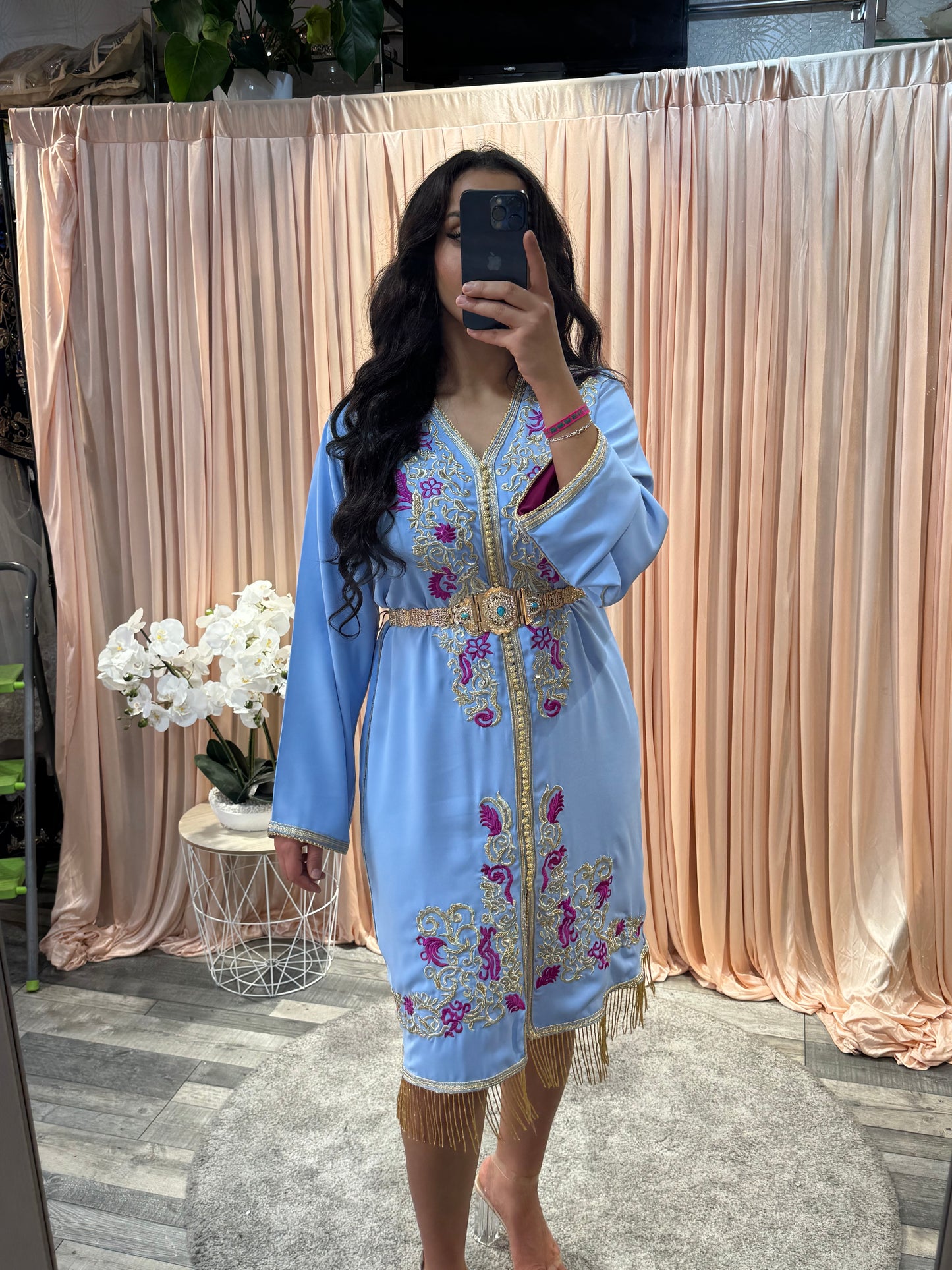 Caftan dora court