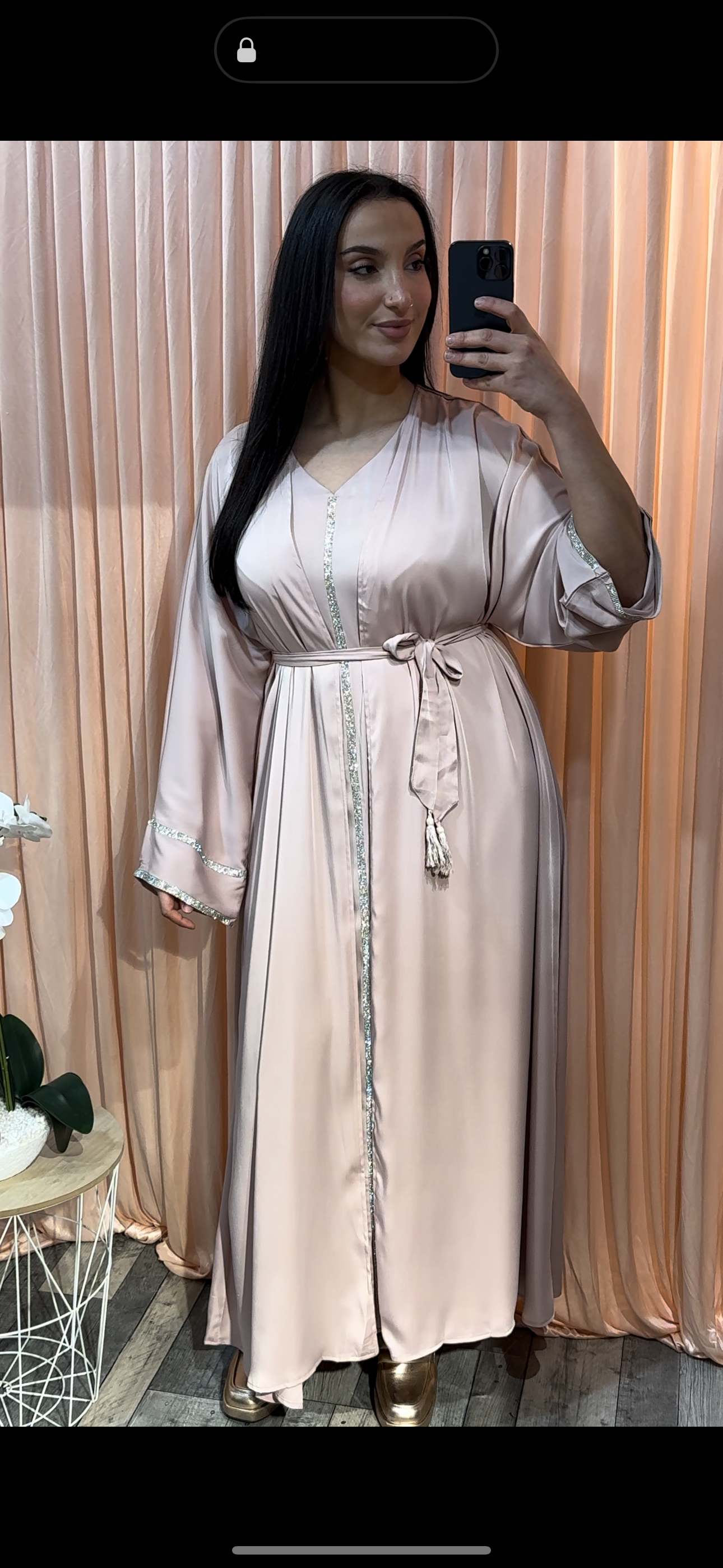 Abaya deux pièces