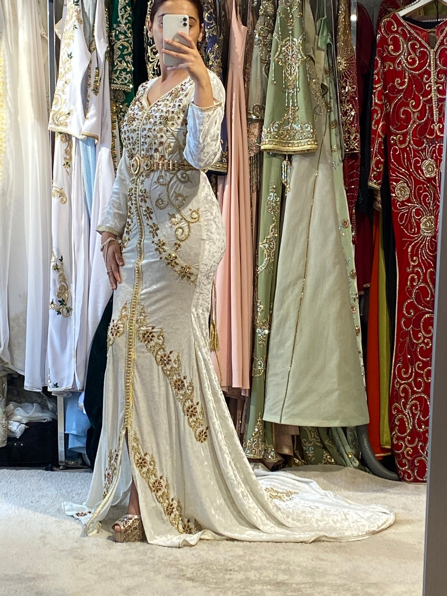 Caftan sirène Saoussane