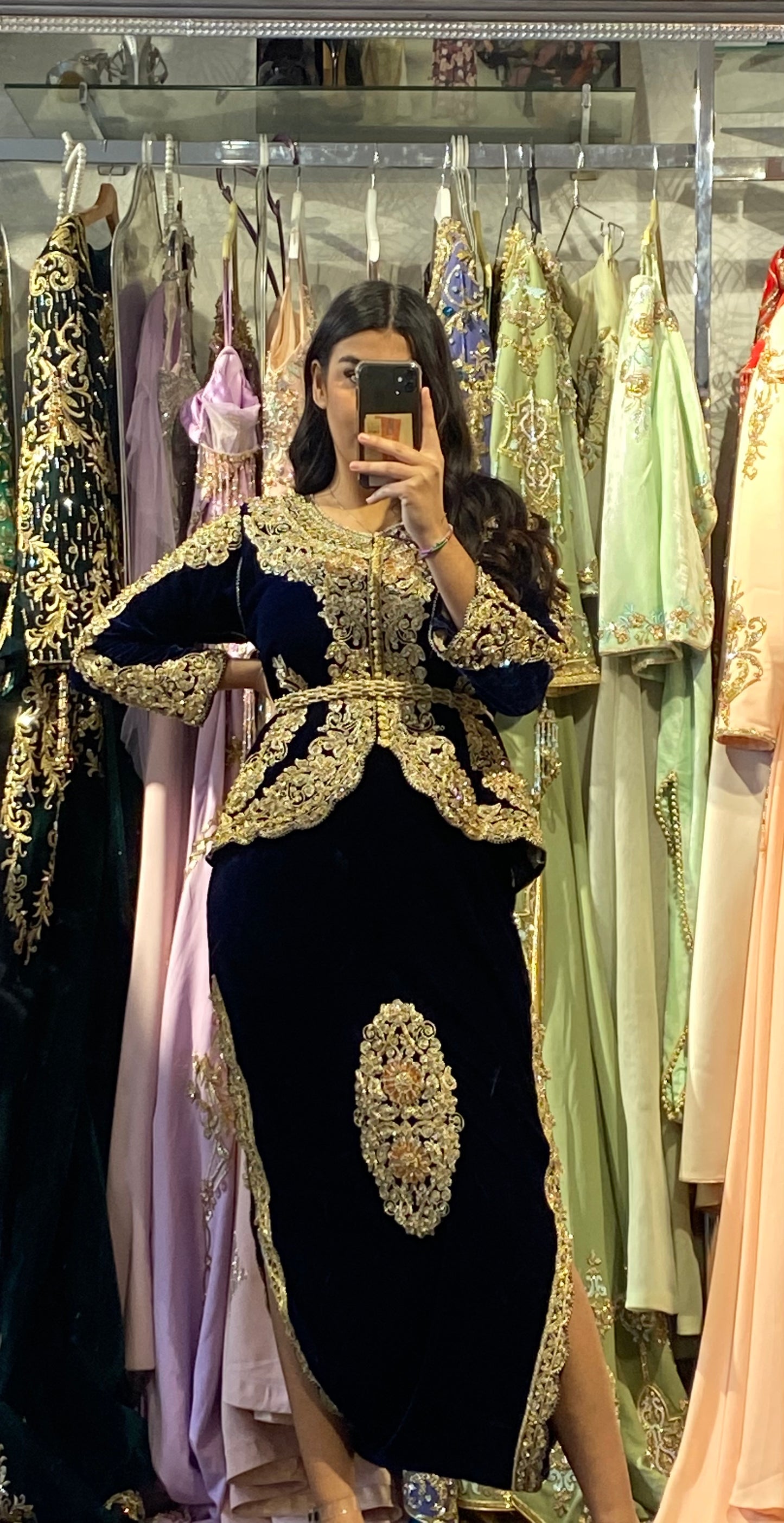 Karakou bleu nuit