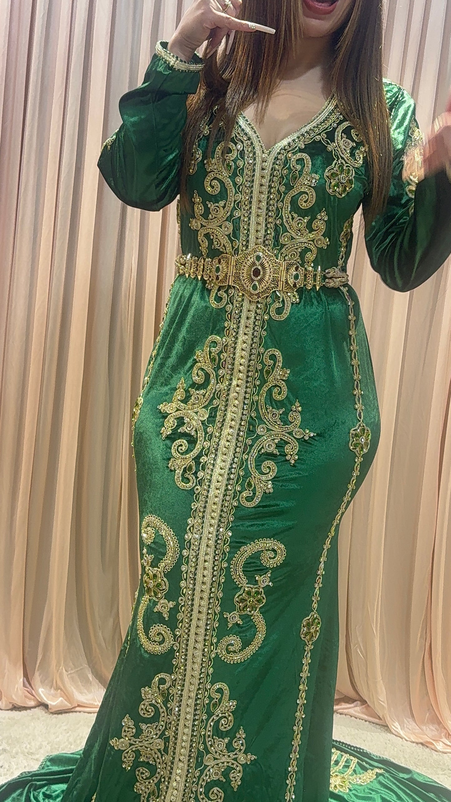 Caftan sirène Saoussane