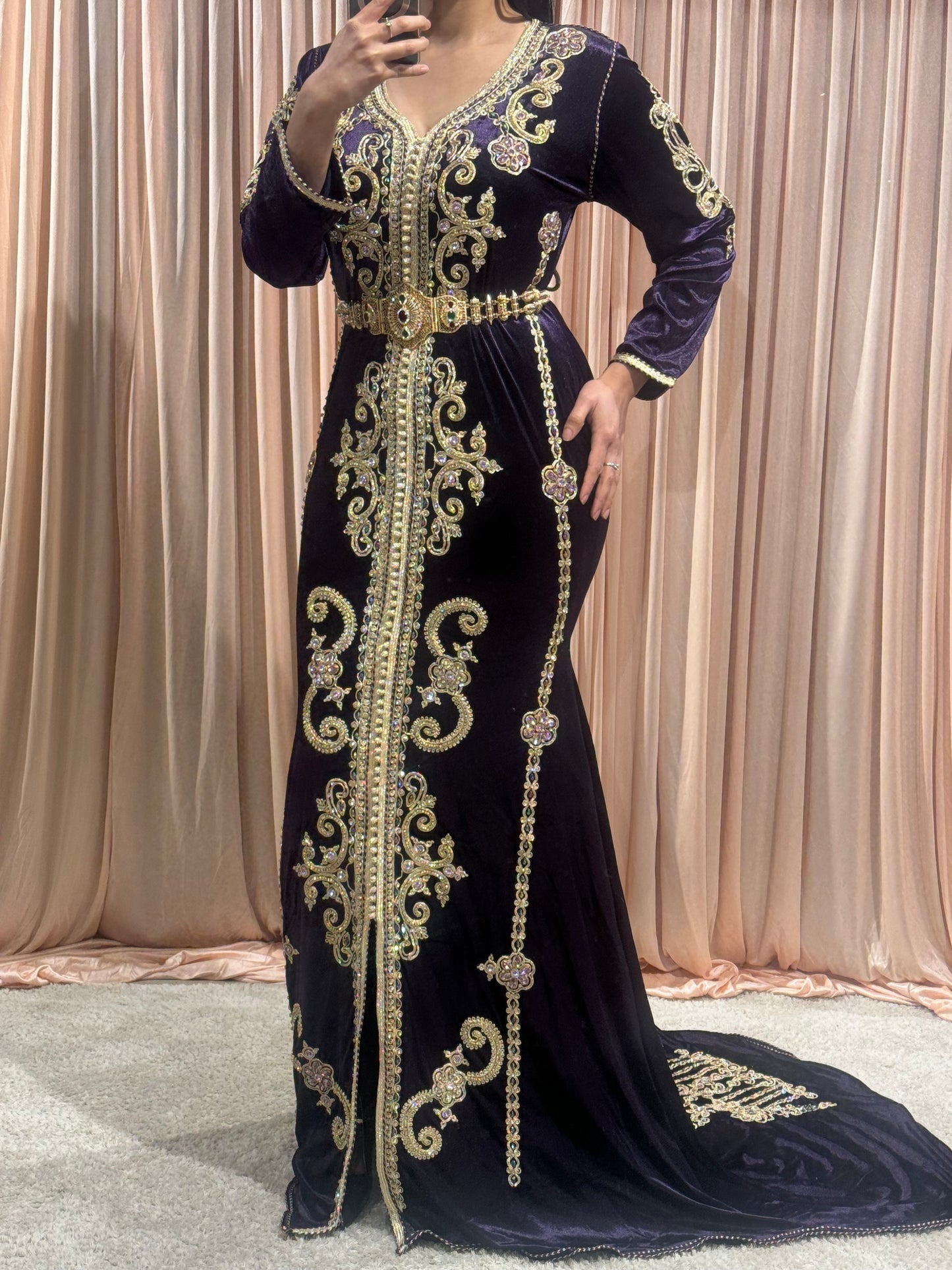 Caftan sirène Saoussane