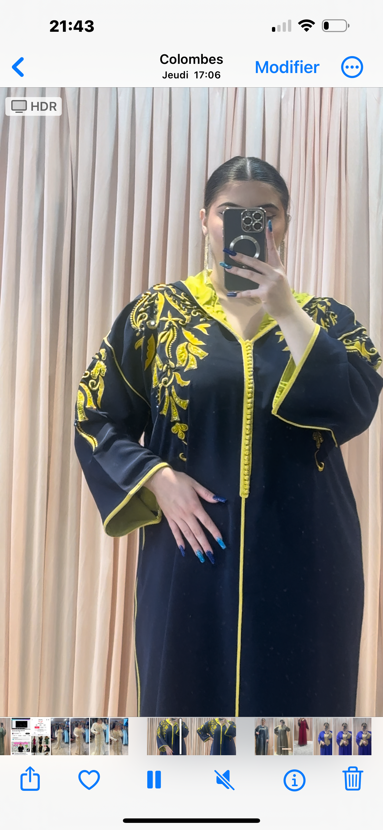 Djellaba roulis